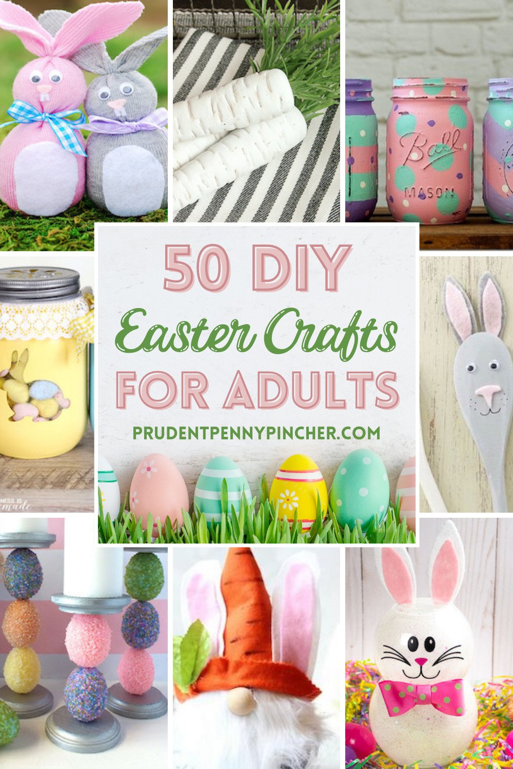 60 DIY Easter Crafts for Adults - Prudent Penny Pincher
